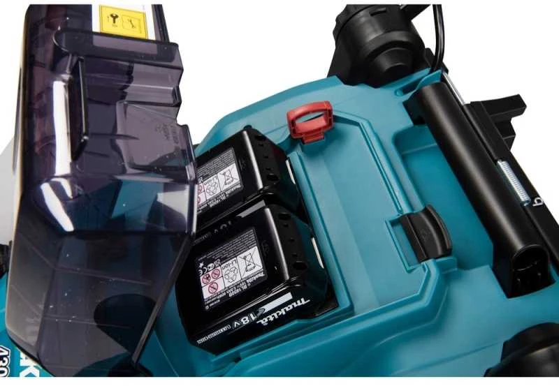 Makita akumuliatorinė vejapjovė DLM382PT2 2x18V 38cm 2x5.0Ah