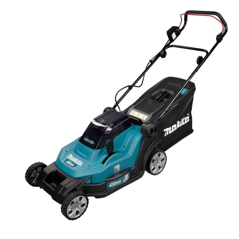Makita Akumuliatorinė vejapjovė DLM432CT2 2x18V 2x5,0Ah 43cm