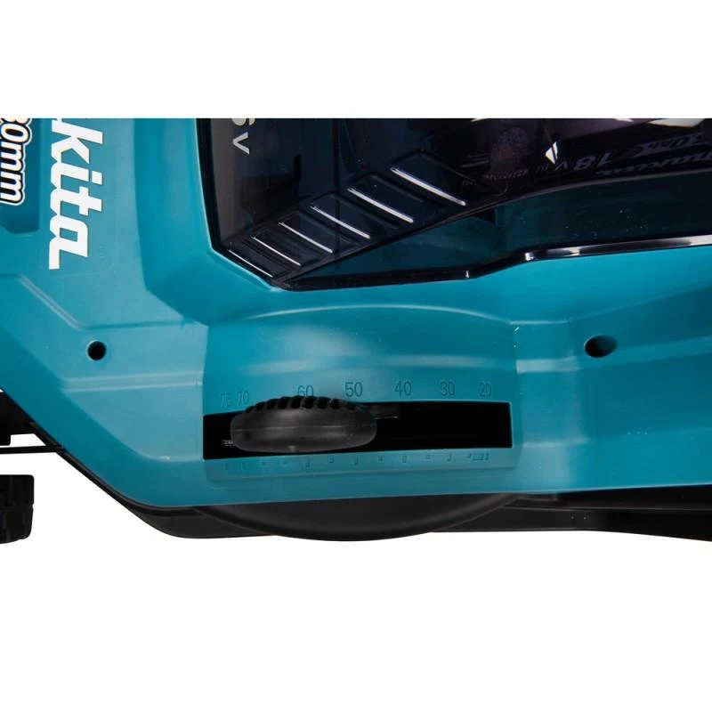 Makita Akumuliatorinė vejapjovė DLM432CT2 2x18V 2x5,0Ah 43cm