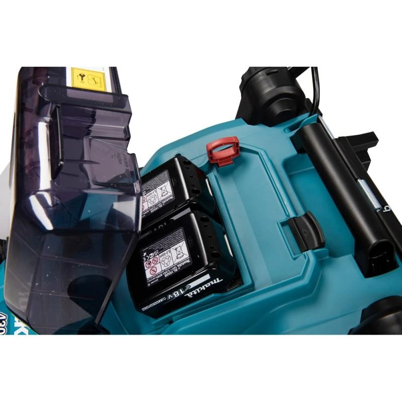 Makita Akumuliatorinė vejapjovė DLM432CT2 2x18V 2x5,0Ah 43cm
