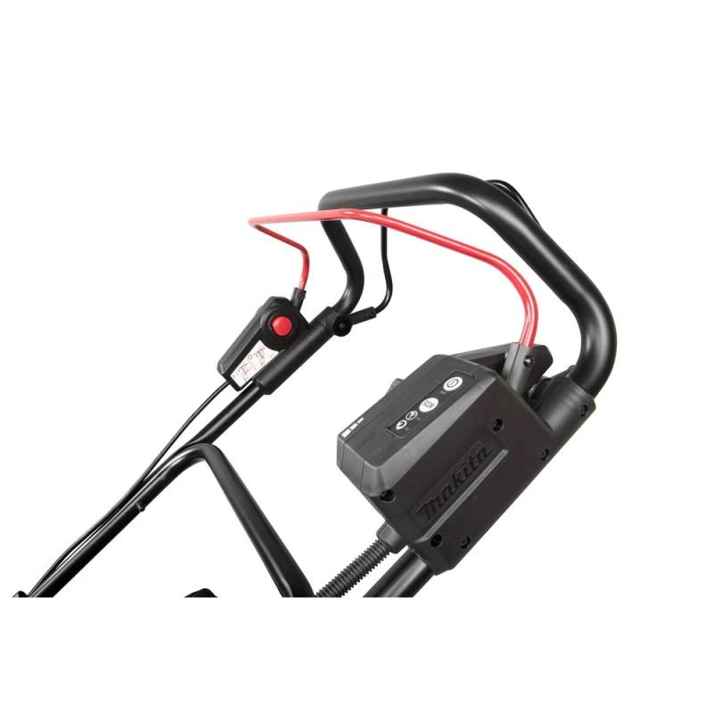 Makita LM001CZ akumuliatorinė vejapjovė 36V-40Vmax, 53 cm, BL variklis, savaeigė, 4 viename (pjovimas / surinkimas / mulčiavimas / šoninis išmetimas), plieno korpusas, be akumuliatorinio ir krovinio