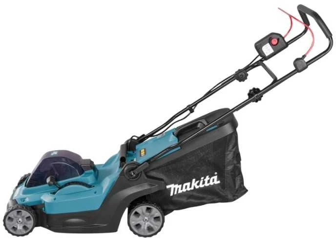 Makita LM003GM103 akumuliatorinė vejapjovė 40Vmax, XGT, 38cm, 1X4,0Ah ličio jonų akumuliatorius DC40RC, 3 viename (pjovimas / surinkimas / mulčiavimas), plastikinis korpusas