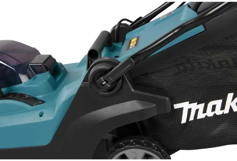 Makita LM003GZ akumuliatorinė vejapjovė 40Vmax, XGT, 38cm, 3 viename (pjovimas/rinkimas/mulčiavimas) plastikinis korpusas, be akumuliatorinio ir krovinio