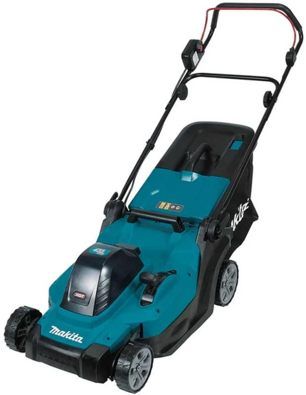Makita LM004GZ akumuliatorinė vejapjovė 40Vmax, XGT, 43cm, 3 viename (pjovimas/rinkimas/mulčiavimas) plastikinis korpusas, be akumuliatorinio ir krovinio
