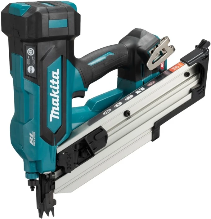Akumuliatorinė viniakalė MAKITA 40V MAX XGT BN001GZ 34° 50-90mm