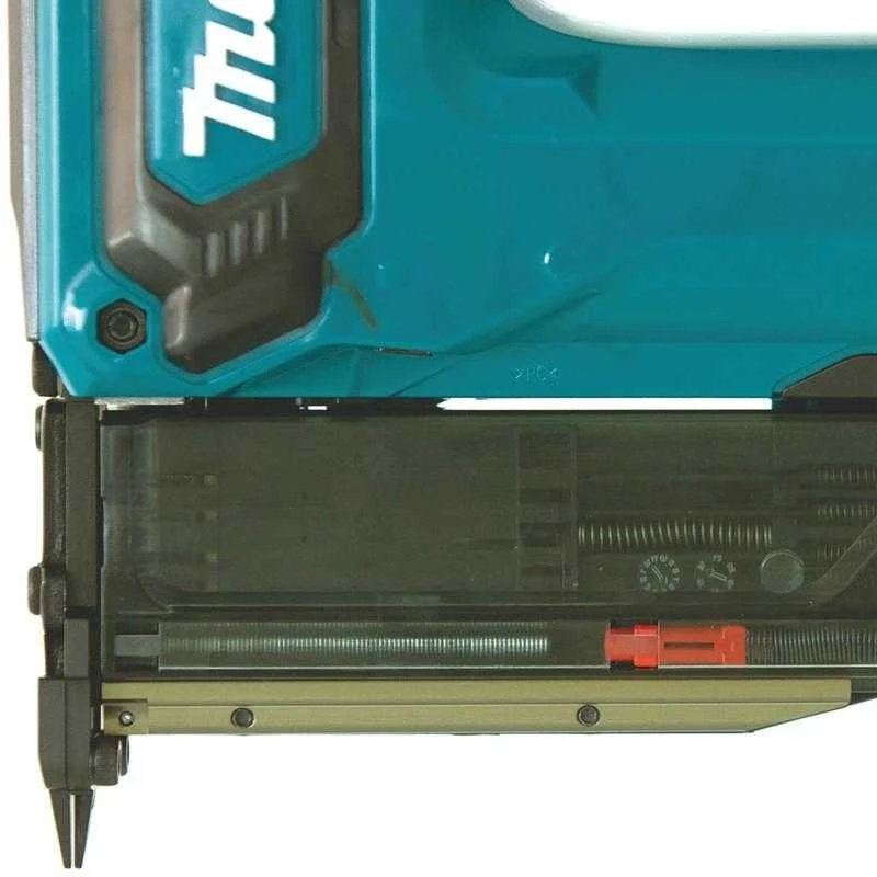Makita DPT353Z Akumuliatorinis viniakalis 18V Li-Ion; 23 GA; 15/18/25/30/35mm; Be akumuliatorių ir kroviklio!