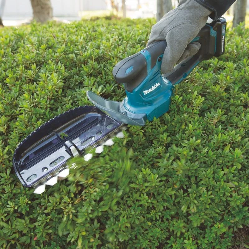 Makita UH201DZX Cordless Hedge Trimmer + Grass Shear, 10,8V Li-ion CXT, blade 200mm, 1,2kg be akumuliatoriaus ir kroviklio