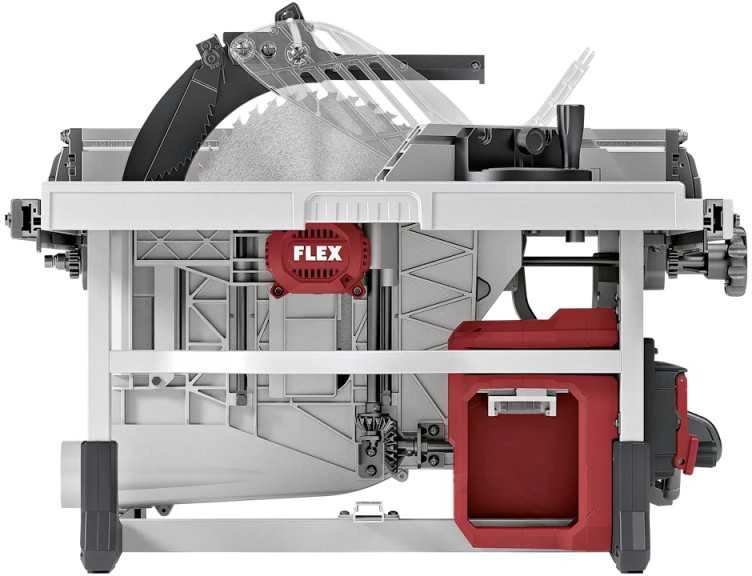 FLEX TS 92 pjovimo staklės – šoninis profilis