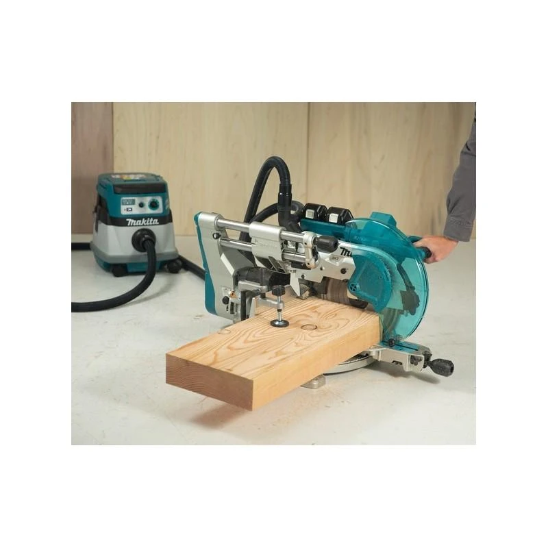 Makita DLS211ZU Akumuliatorinis pjovimo staklės 2x18 V, 305 mm, 107x363 mm, AWS (su AWS lustu), DXT, ADT, bešepetėlinis variklis, Be akumuliatorių ir kroviklio!