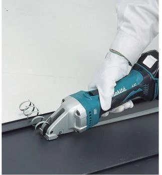 Makita DJS161Z Akumuliatorėnis skardos žirklės, 18 V, plienas 1,6 mm, nerūdijantis plienas 1,2 mm, min. pjovimo radiusas 250mm, Be akumuliatorių ir kroviklio!