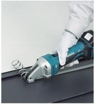 Makita DJS161Z Akumuliatorėnis skardos žirklės, 18 V, plienas 1,6 mm, nerūdijantis plienas 1,2 mm, min. pjovimo radiusas 250mm, Be akumuliatorių ir kroviklio!