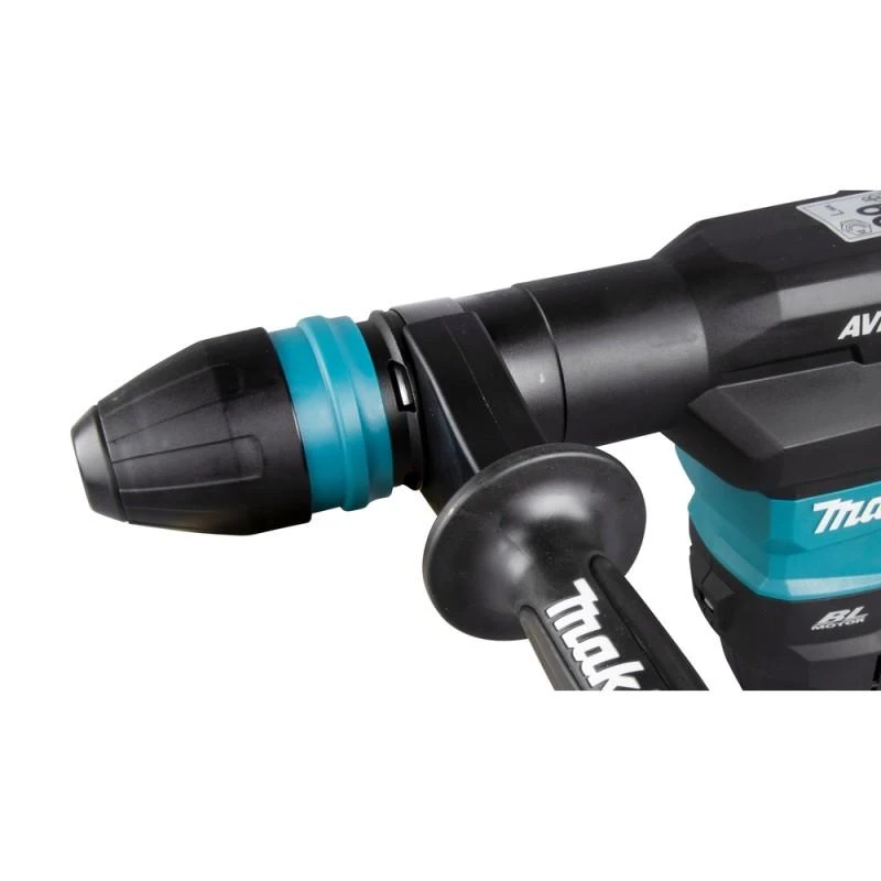 Makita HM001GZ02 Atskėlimo plaktukas XGT, 9,4 J, SDS-MAX, 6,3kg, bešepetėlinis variklis, AWS (su AWS lustu), AVT, XPT, "Z" versija - komplektuojamas be akumuliatoriaus ir kroviklio