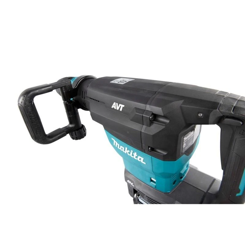 Makita HM002GZ03 Atskėlimo plaktukas XGT, 40V MAX x2 (80V MAX), 20,9 J, SDS-MAX, 12 kg, bešepetėlinis variklis, AWS (be AWS lusto), AVT, XPT, "Z" versija - komplektuojamas be akumuliatoriaus ir kroviklio