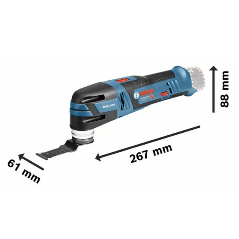 Bosch Akumuliatorinis daugiafunkcis pjoviklis GOP 12V-28, be baterijų ir kroviklio