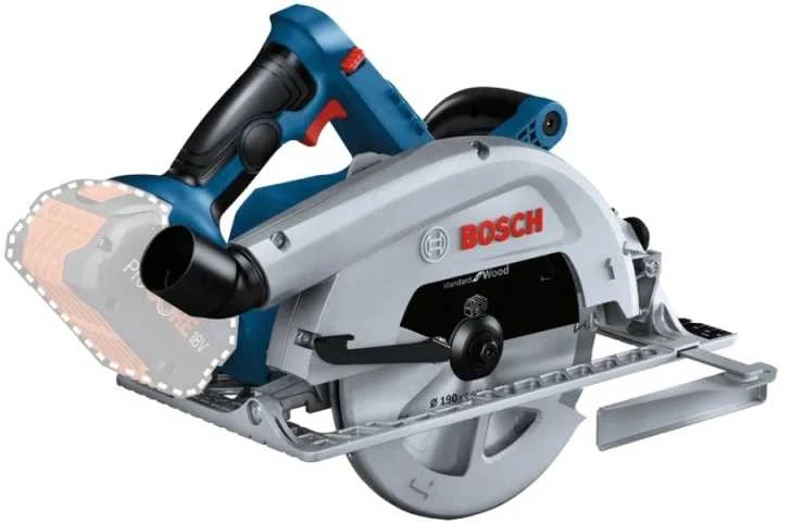 Bosch GKS 18V-68 diskinis pjūklas su lygiagrečia atrama