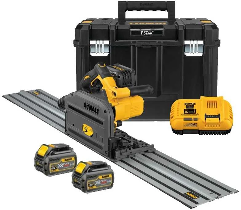 De Walt Akumuliatorinis diskinis pjūklas DeWALT DCS520T2R