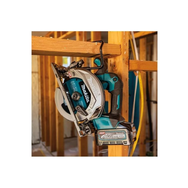 Makita HS012GZ Diskinis pjūklas, XGT, ø165x20mm, 57 mm, AWS (be AWS lusto), bešepetėlinis variklis, "Z" versija - komplektuojamas be akumuliatoriaus ir kroviklio