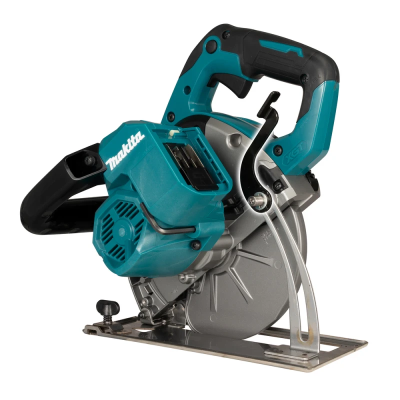 Makita CS002GZ akumuliatorinis metalo pjūklas, šoninis vaizdas