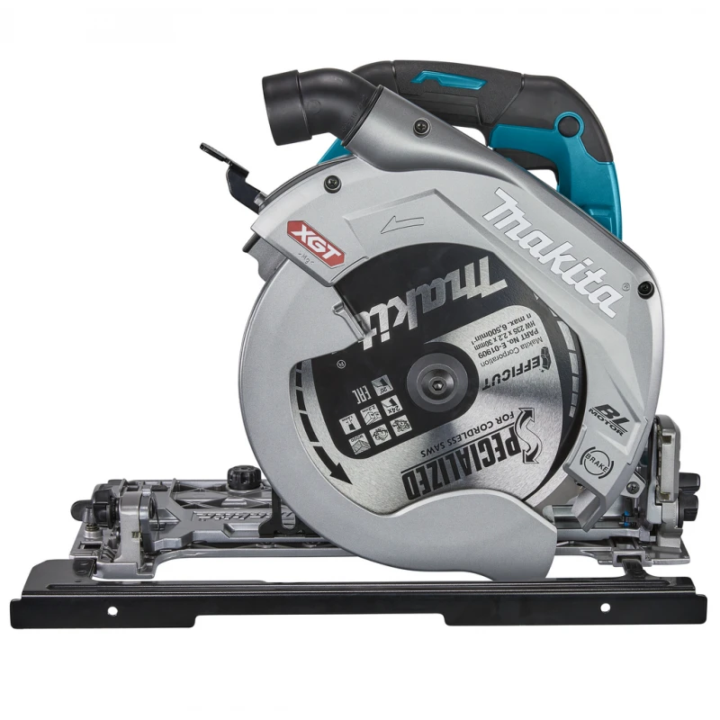 Makita HS009GZ diskinis pjūklas, šoninis pjūklo vaizdas