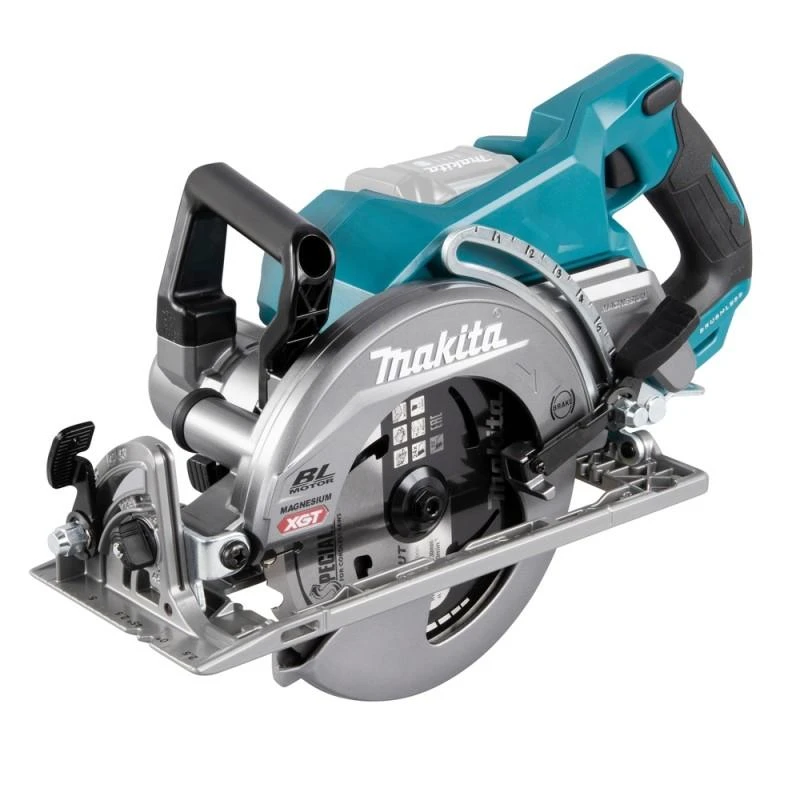 Makita RS001GZ Rankinis diskinis pjūklas, XGT, ø185x30mm, 65mm, AWS, bešepetėlinis variklis, "Z" versija - komplektuojamas be akumuliatoriaus ir kroviklio