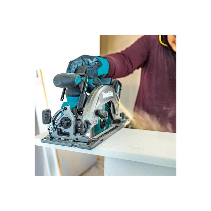 Makita HS012GZ Diskinis pjūklas, XGT, ø165x20mm, 57 mm, AWS (be AWS lusto), bešepetėlinis variklis, "Z" versija - komplektuojamas be akumuliatoriaus ir kroviklio
