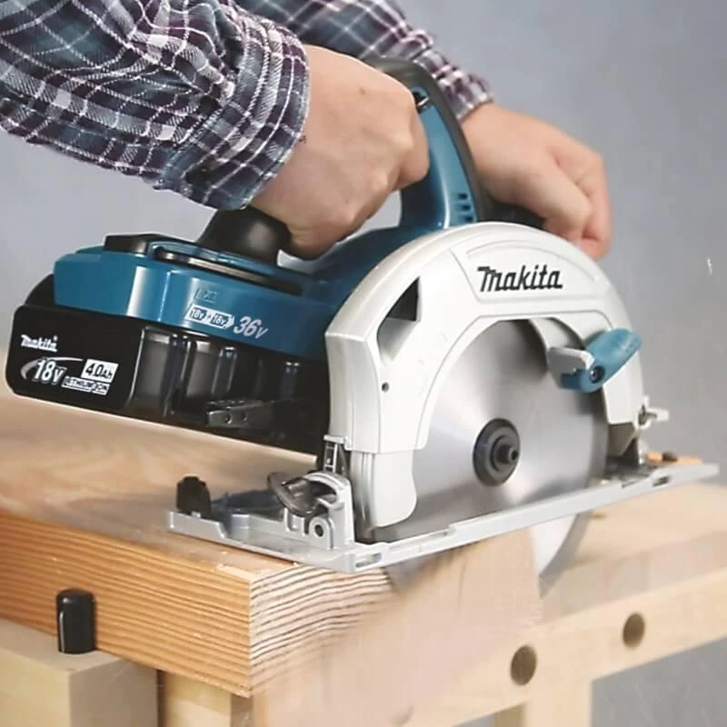 Makita DHS710Z Akumuliatorinis diskinis pjūklas, 2x18V, 68,5 mm, ø190x30mm, Be akumuliatorių ir kroviklio!