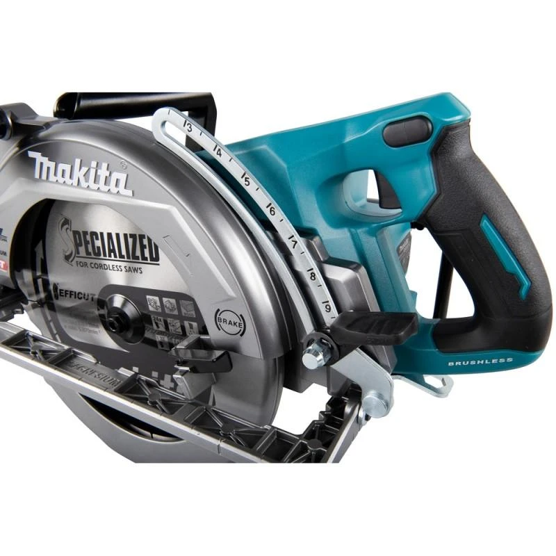 Makita RS002GZ Rankinis diskinis pjūklas, XGT, ø260x30mm, 95mm, AWS (be AWS lusto), bešepetėlinis variklis, "Z" versija - komplektuojamas be akumuliatoriaus ir kroviklio