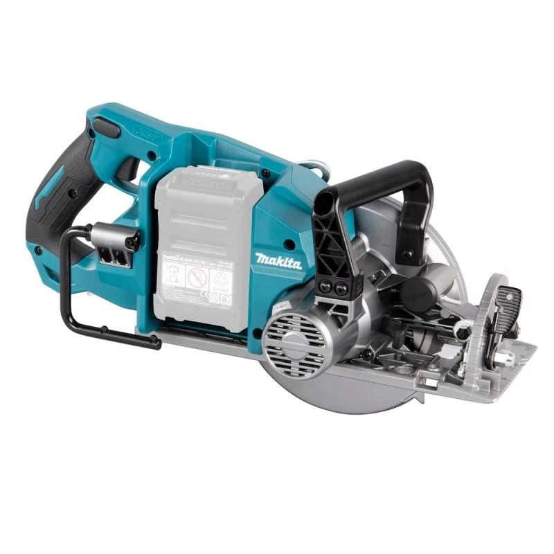 Makita RS001GZ Rankinis diskinis pjūklas, XGT, ø185x30mm, 65mm, AWS, bešepetėlinis variklis, "Z" versija - komplektuojamas be akumuliatoriaus ir kroviklio