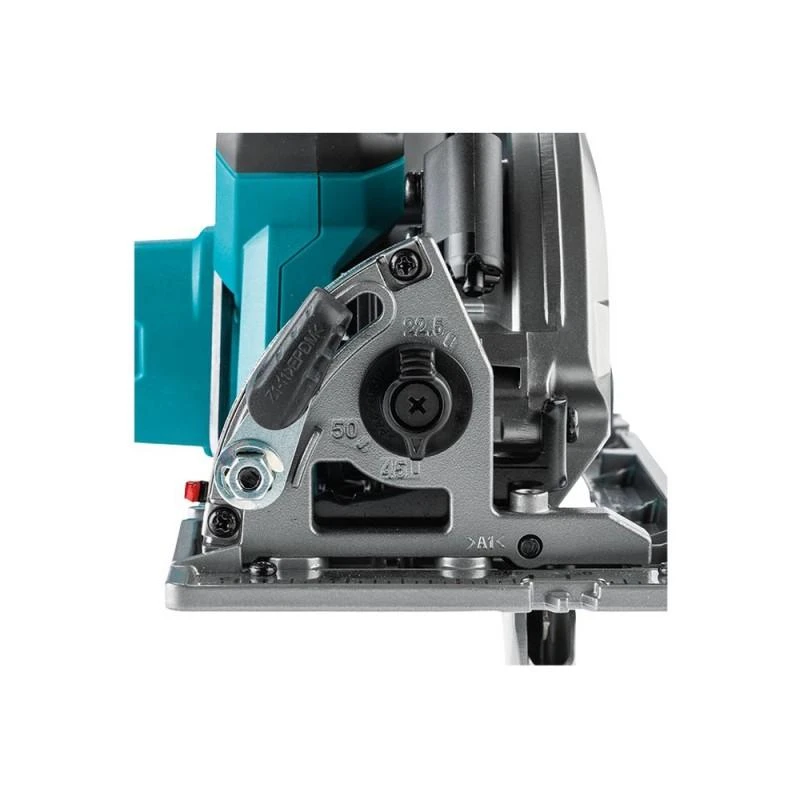 Makita HS012GZ pjūklo kampo reguliavimo mechanizmas