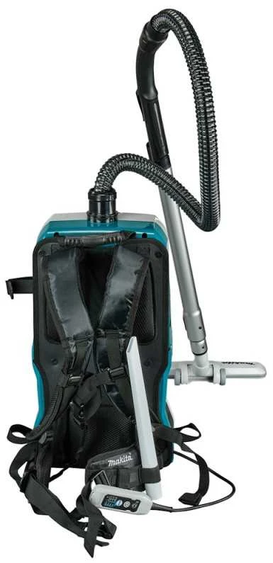 Makita VC011GZ Akumuliatorinis (kuprinė) dulkių siurblys 40V XGT, 6L, komplektuojama be akumuliatorių ir kroviklio!