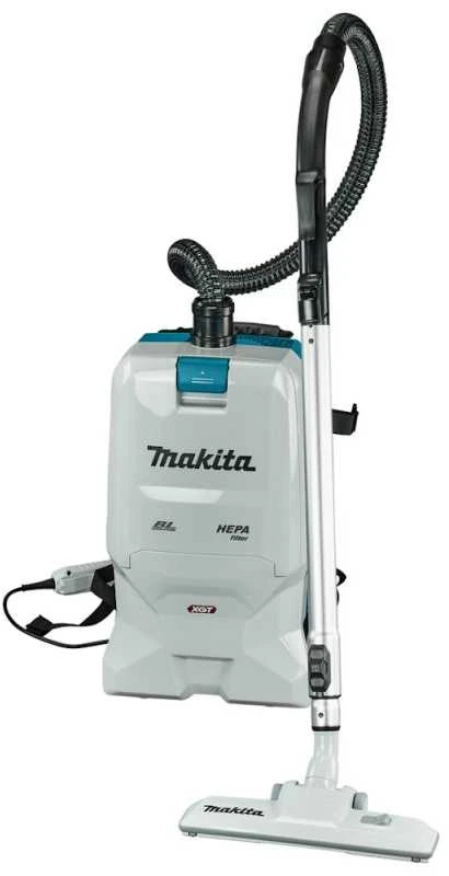 Makita VC011GZ Akumuliatorinis (kuprinė) dulkių siurblys 40V XGT, 6L, komplektuojama be akumuliatorių ir kroviklio!