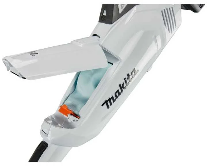 Makita CL002GD212 Akumuliatorinis XGT dulkių siurblys, 125W, 2X2,5Ah. bešepetėlinis variklis, baltos spalvos