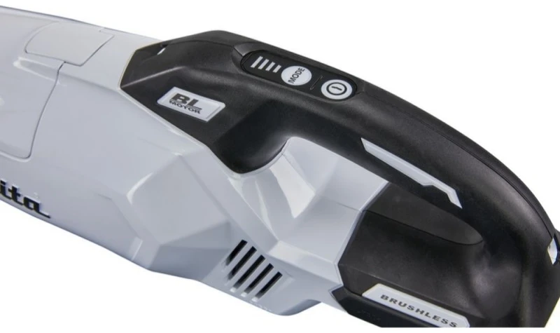 Makita CL002GZ07 Akumuliatorinis XGT dulkių siurblys, bešepetėlinis variklis, baltos spalvos. Komplektuojamas be akumuliatoriaus ir kroviklio.