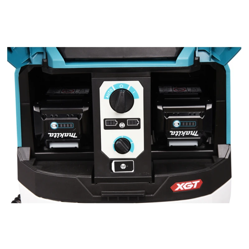 Makita VC004GLZ01 Akumuliatorinis XGT dulkių siurblys, 2X40V, 40Vmax, AWS. Komplektuojamas be akumuliatorių ir kroviklio.