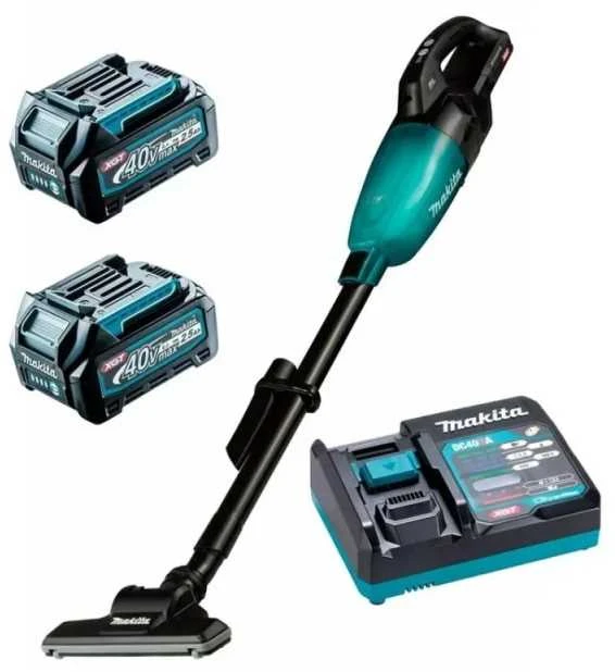 Makita CL001GD208 Akumuliatorinis dulkių siurblys 40V XGT, 125W, 2X2,5Ah, JUODA