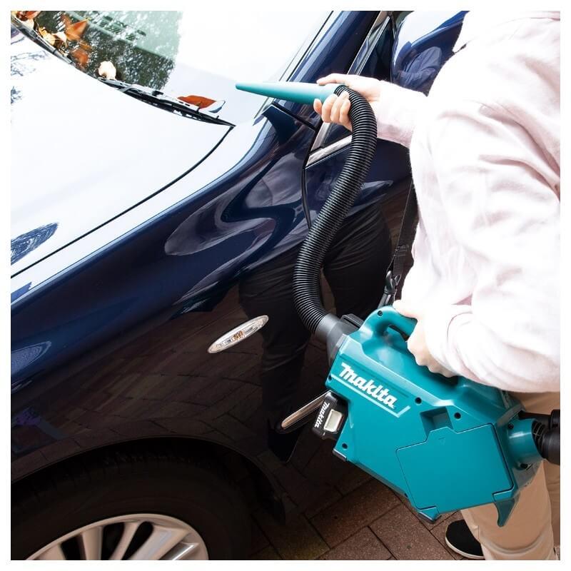 Makita CL121DZ Akumuliatorinis dulkių siurblys 12V MAX Li-ion, CXT ,Be akumuliatorių ir kroviklio!