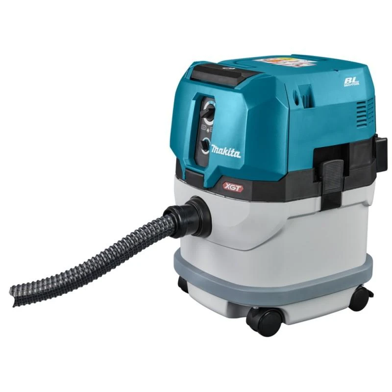 Makita VC003GLZ Akumuliatorinis XGT dulkių siurblys. 2X40V, 40Vmax. Komplektuojamas be akumuliatorių ir kroviklio.