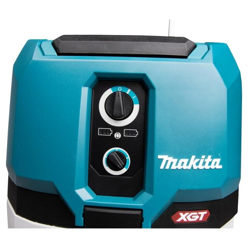 Makita VC003GLZ Akumuliatorinis XGT dulkių siurblys. 2X40V, 40Vmax. Komplektuojamas be akumuliatorių ir kroviklio.