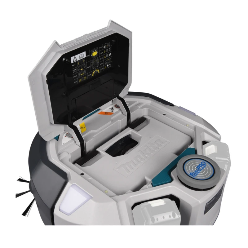 Makita DRC300Z Akumuliatorinis Robotų dulkių siurblys 2x18 V Li-ion, Be akumuliatorių ir kroviklio!