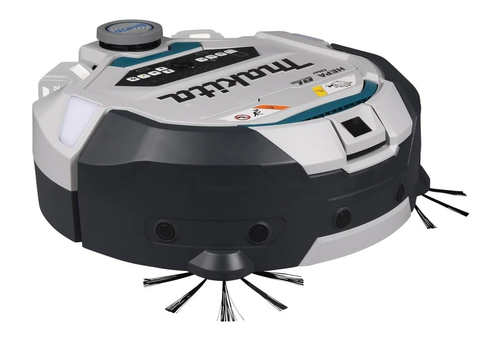 Makita DRC300Z Akumuliatorinis Robotų dulkių siurblys 2x18 V Li-ion, Be akumuliatorių ir kroviklio!
