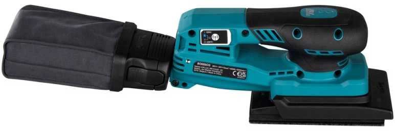 Makita BO005CGZ Akumuliatorinis vibracinis šlifuoklis XGT 40V, 80X130mm, AWS (be AWS lusto), Be akumuliatorių ir kroviklio!