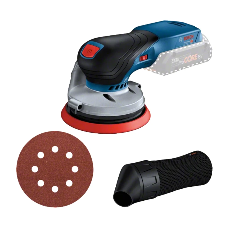 Bosch Ekscentrinis šlifuoklis GEX 18V-125, be akumuliatoriaus ir kroviklio