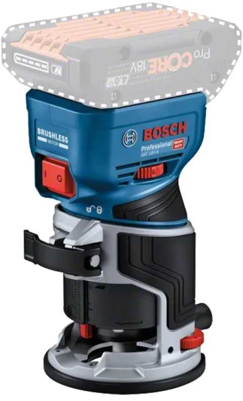 Bosch GKF 18V-8 Solo (8mm collet), Carton
