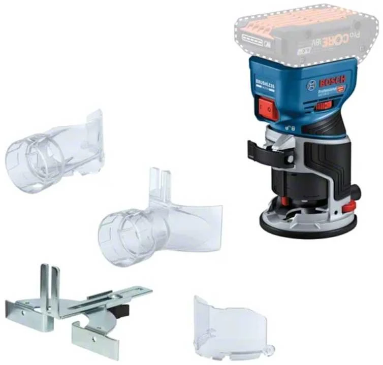 Bosch GKF 18V-8 Solo (8mm collet), Carton