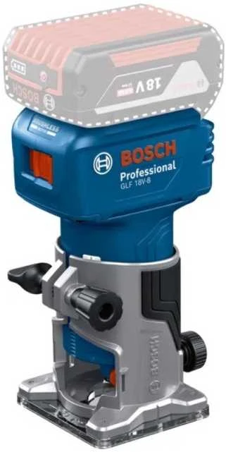 Bosch GLF 18V-8 akumuliatorinis frezeris