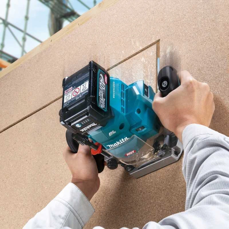 Makita RP001GZ02 XGT Vertikali freza 1800 W, 6, 8, 12 mm, 8000-25000 min-1, 5,2kg, MAKPACK
