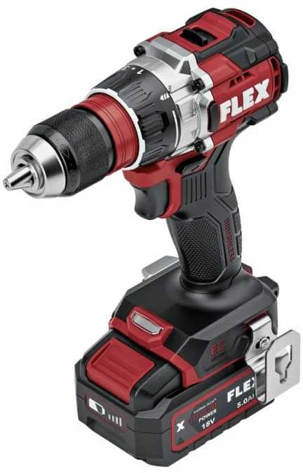 FLEX DD 2G 18,0 EC MD gręžtuvas su 18V akumuliatoriumi
