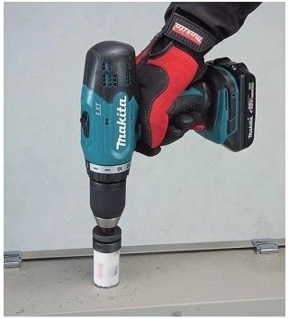 Makita DDF453SYE Akumuliatorinis gręžtuvas, 18 V, 2x 1,5Ah Li-ion, 42/27 Nm, 1,7kg