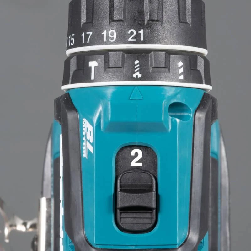 Makita DDF485Z pavarų ir sukimo momento nustatymas