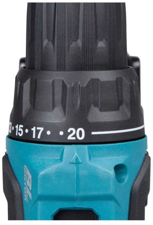 Makita DDF490RTJ Akumuliatorinis gręžtuvas 18V, BL, 13mm, 65 Nm, 2x5,0Ah, DC18RC, Makpac2